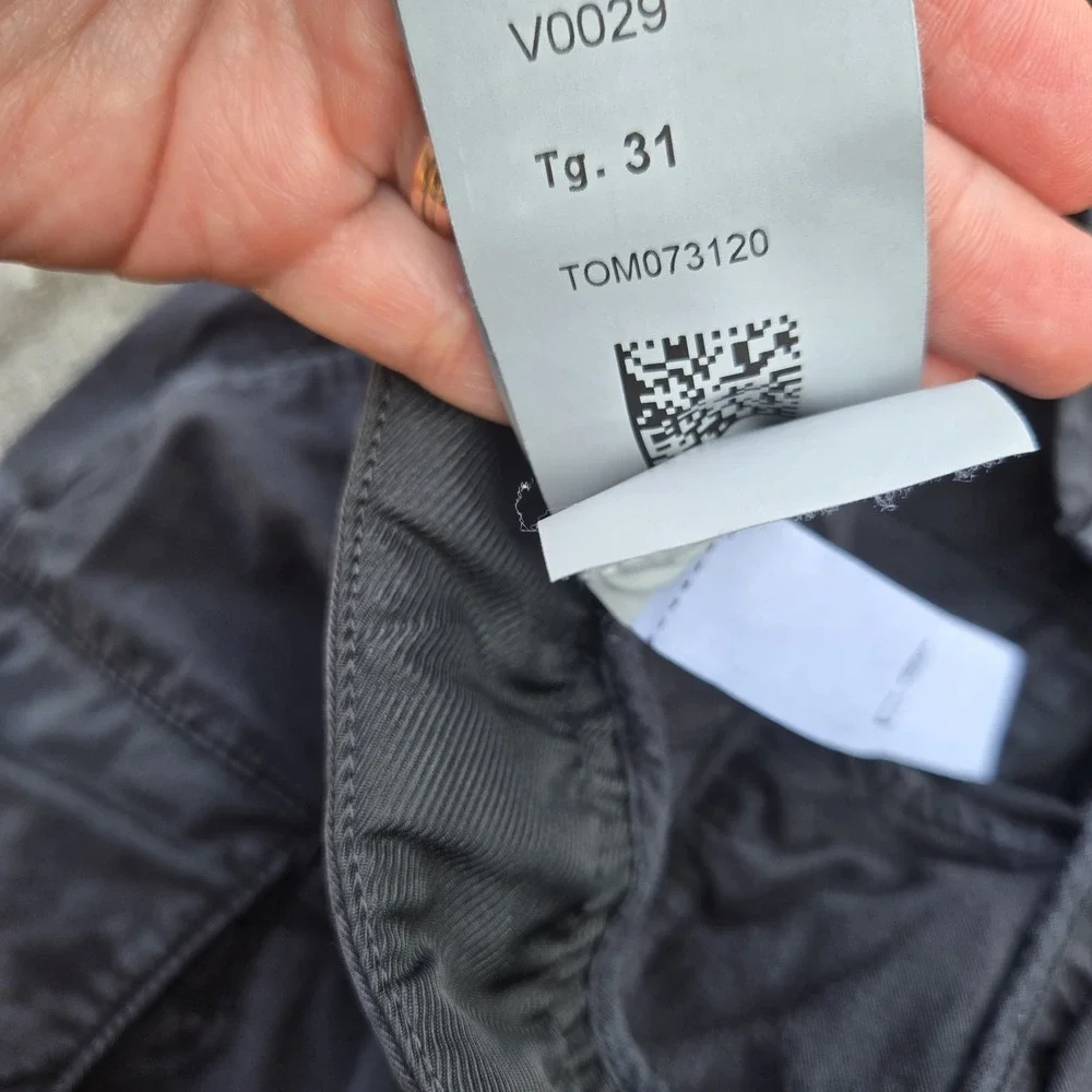 Stone Island Type SK Cargo Pants Black Size 31